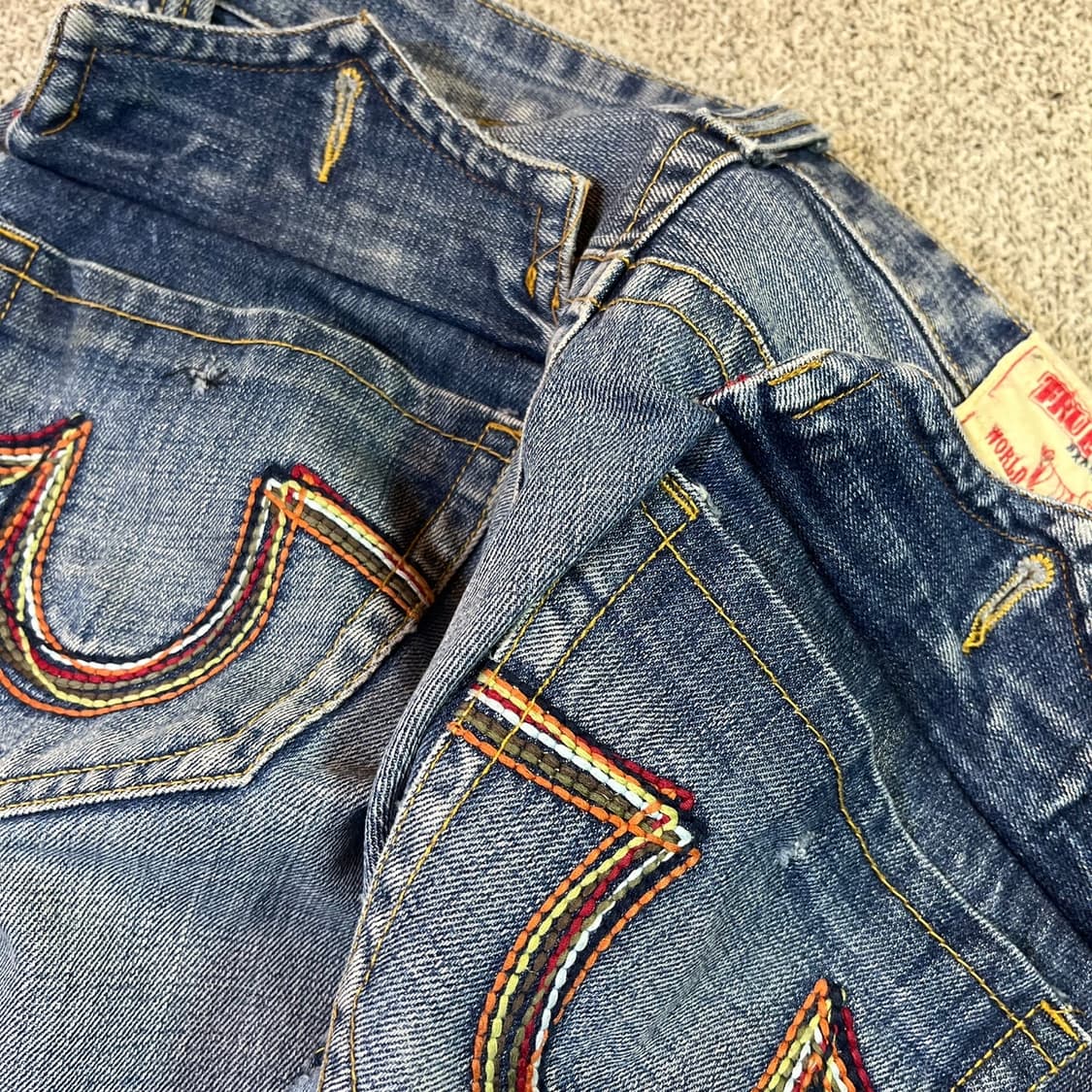 트루릴리전 스트레이트 데님팬츠 상품이미지6