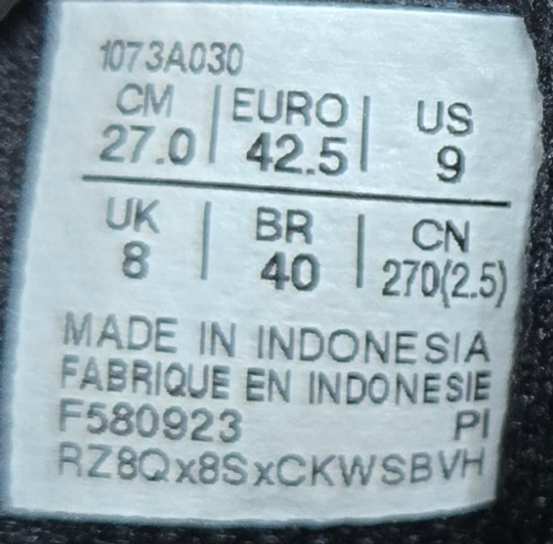 아식스 270mm- 배드민턴 탁구 인도어 신발 RIVRE CS 남성 상품이미지7