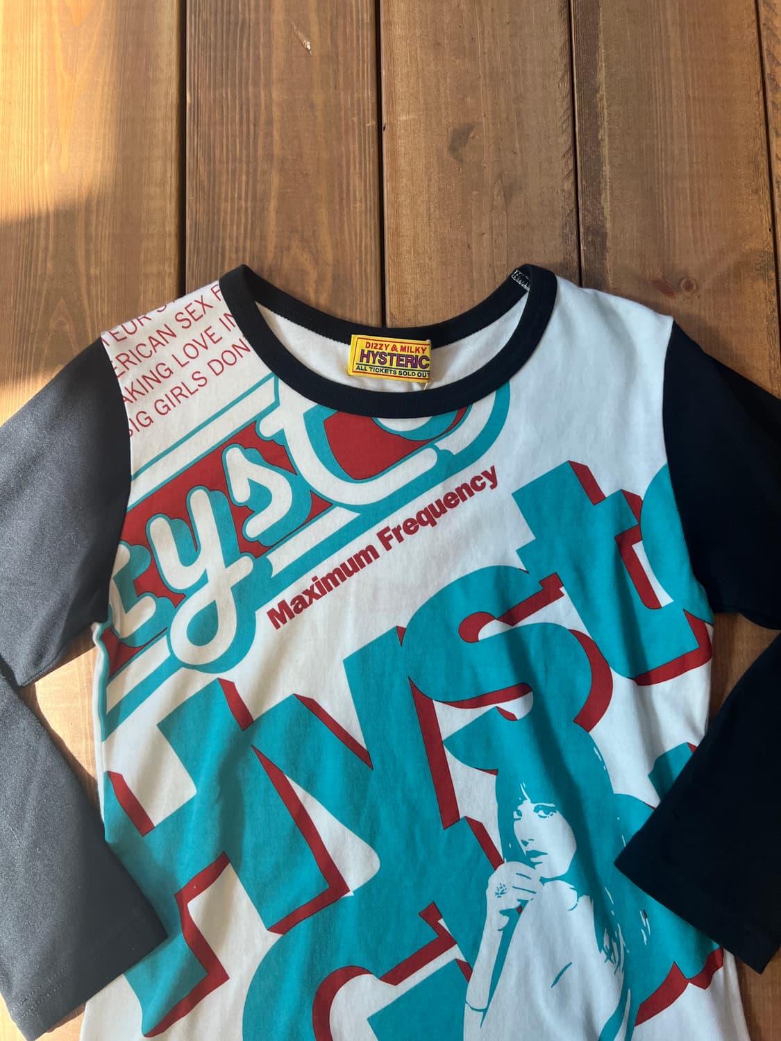 히스테릭 글래머 히스걸 롱슬리브 상품이미지7