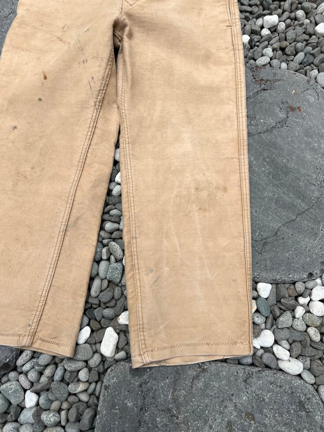(36인치)OLD VINTAGE FADED BEIGE 몰스킨워크팬츠 상품이미지6
