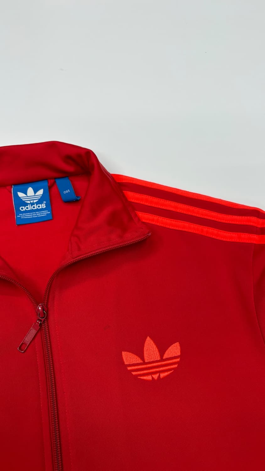 Adidas 아디다스 파이어버드 레드 오렌지 삼선 트랙탑 져지 상품이미지3