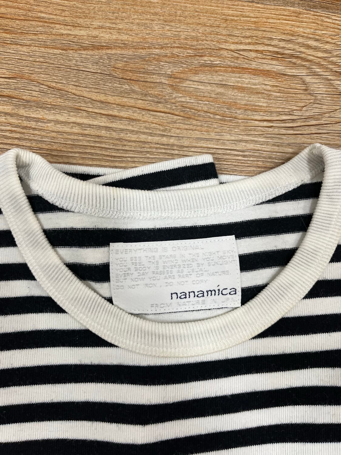 나나미카 쿨맥스 스트라이프 롱슬리브 긴팔 티셔츠 상품이미지3