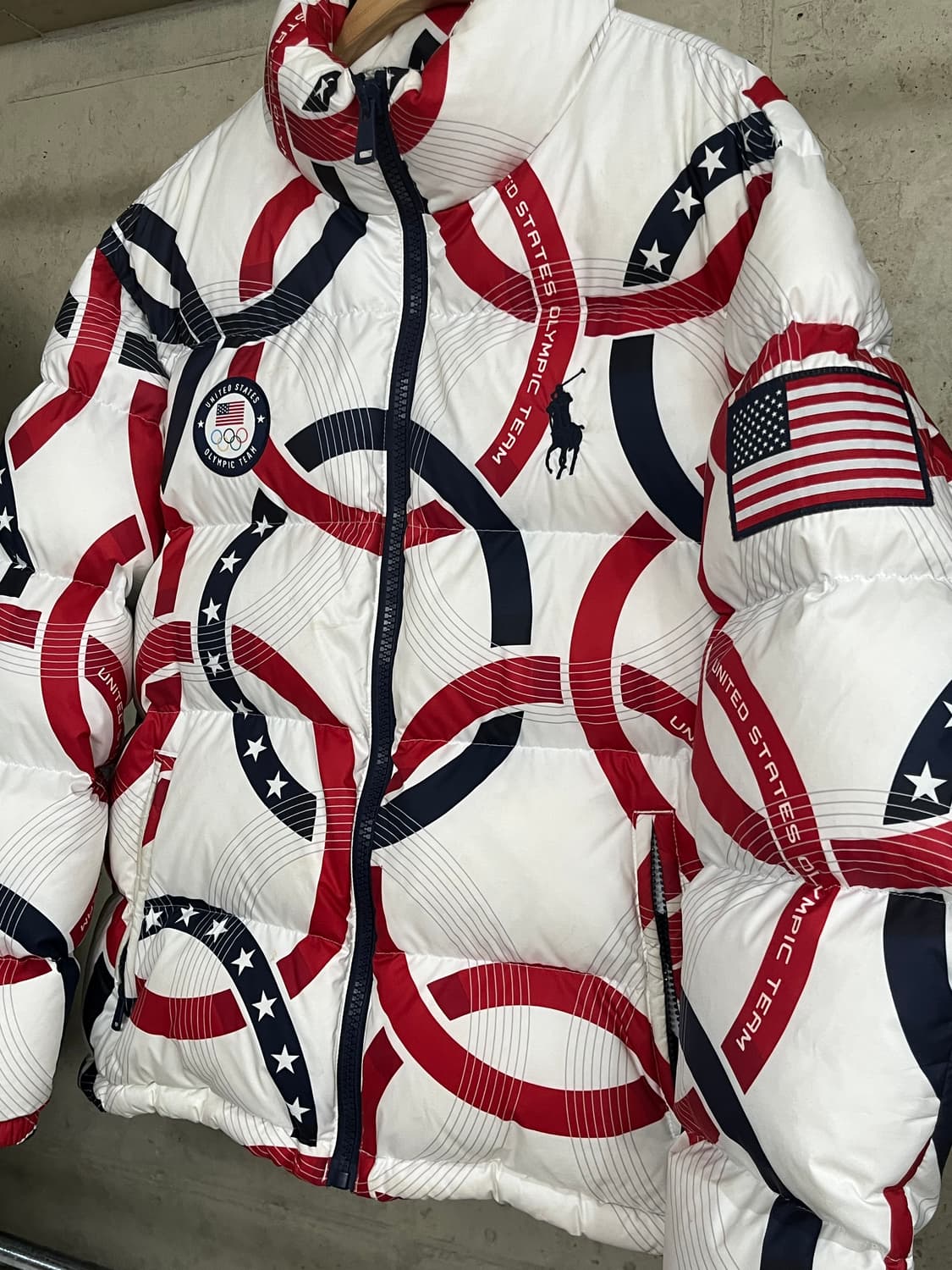 Polo USA Olympic 2022 White Duck Down 상품이미지4