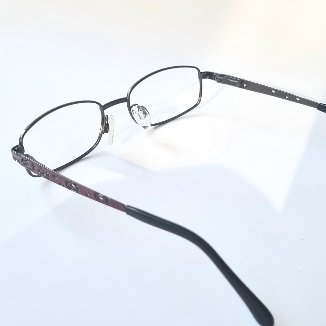 데드스탁 클래식 라운드사각 메탈 안경테 437 상품이미지5