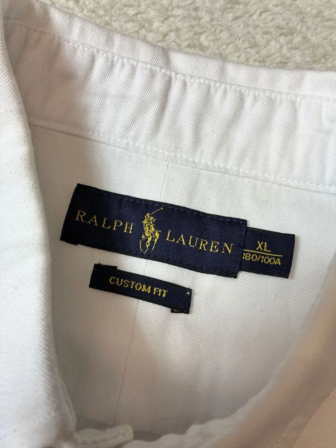 폴로 랄프로렌 옥스포드 자수 로고 화이트 셔츠 PN7237 상품이미지7