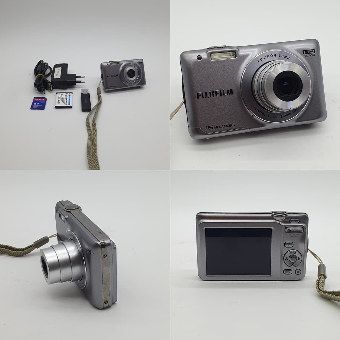 작례⭕️ 후지필름 파인픽스 JX550 실버메탈릭 상품이미지2