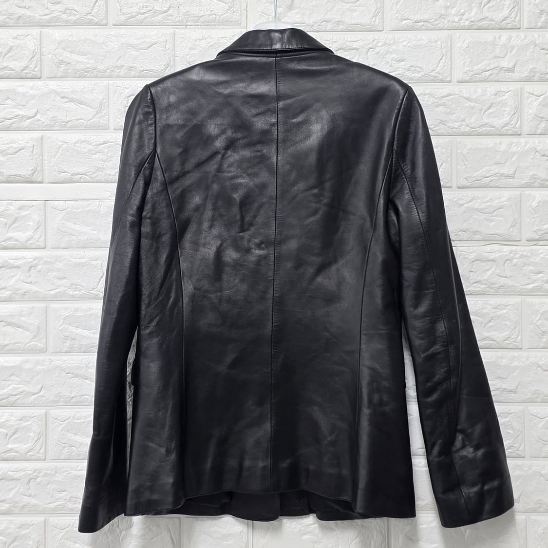 택포_ 다판 블랙 양가죽 자켓 S 상품이미지4