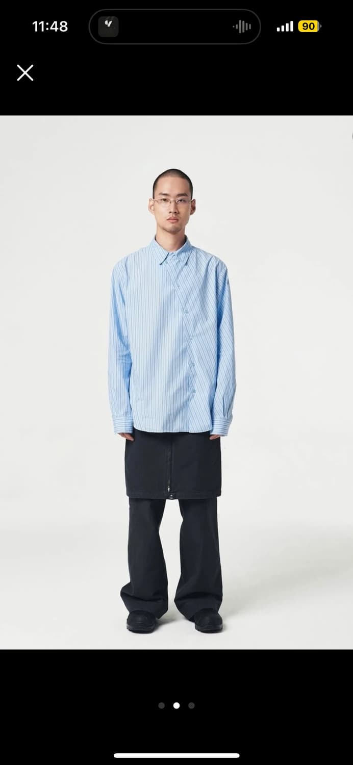 EE 누마레 스트라이프 셔츠 상품이미지2