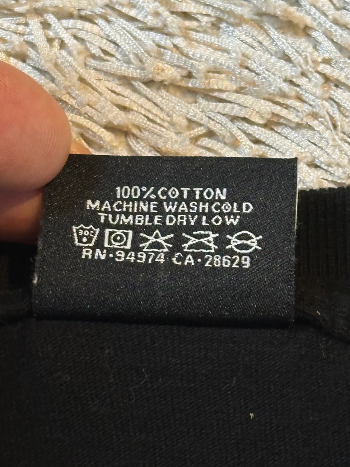 스투시 STUSSY 베이직 로고 반팔 티셔츠 블랙 상품이미지6