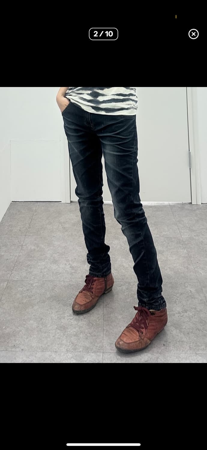 Blade slim fit washing jeans 상품이미지2