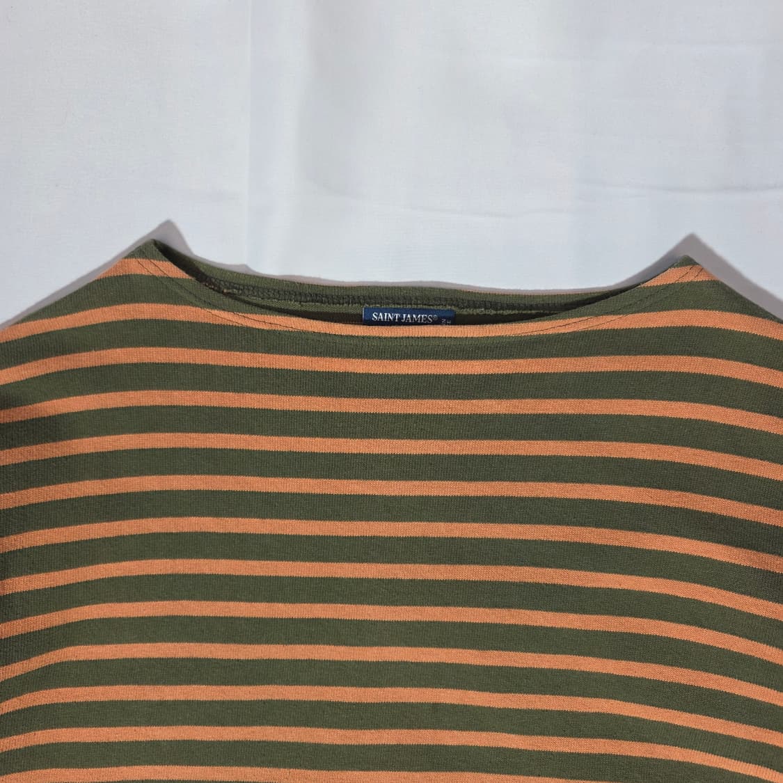 [LXL]세인트제임스 스트라이프 단가라 티셔츠 상품이미지2