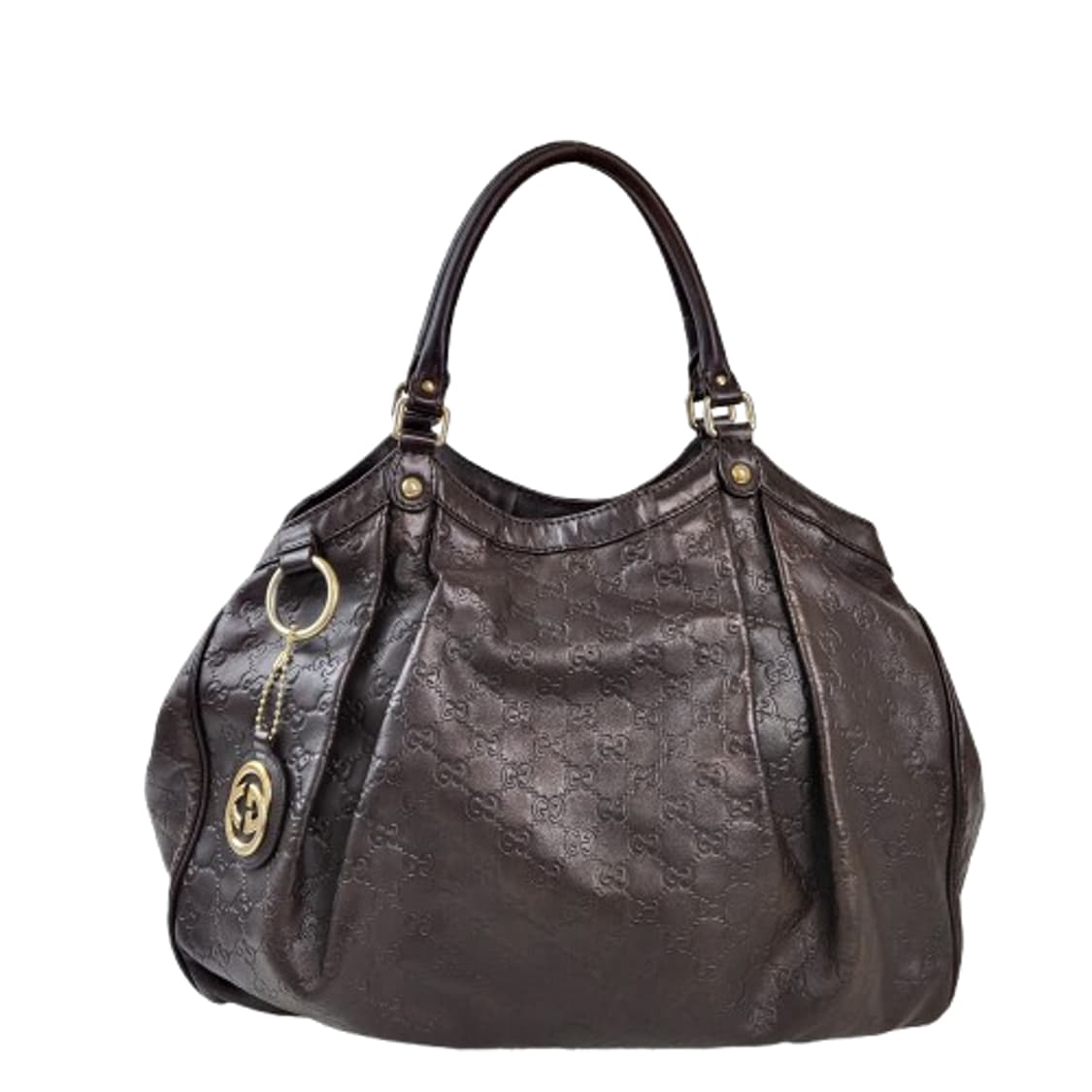 정품 구찌 시마 가죽 수키백 라지 상품이미지1