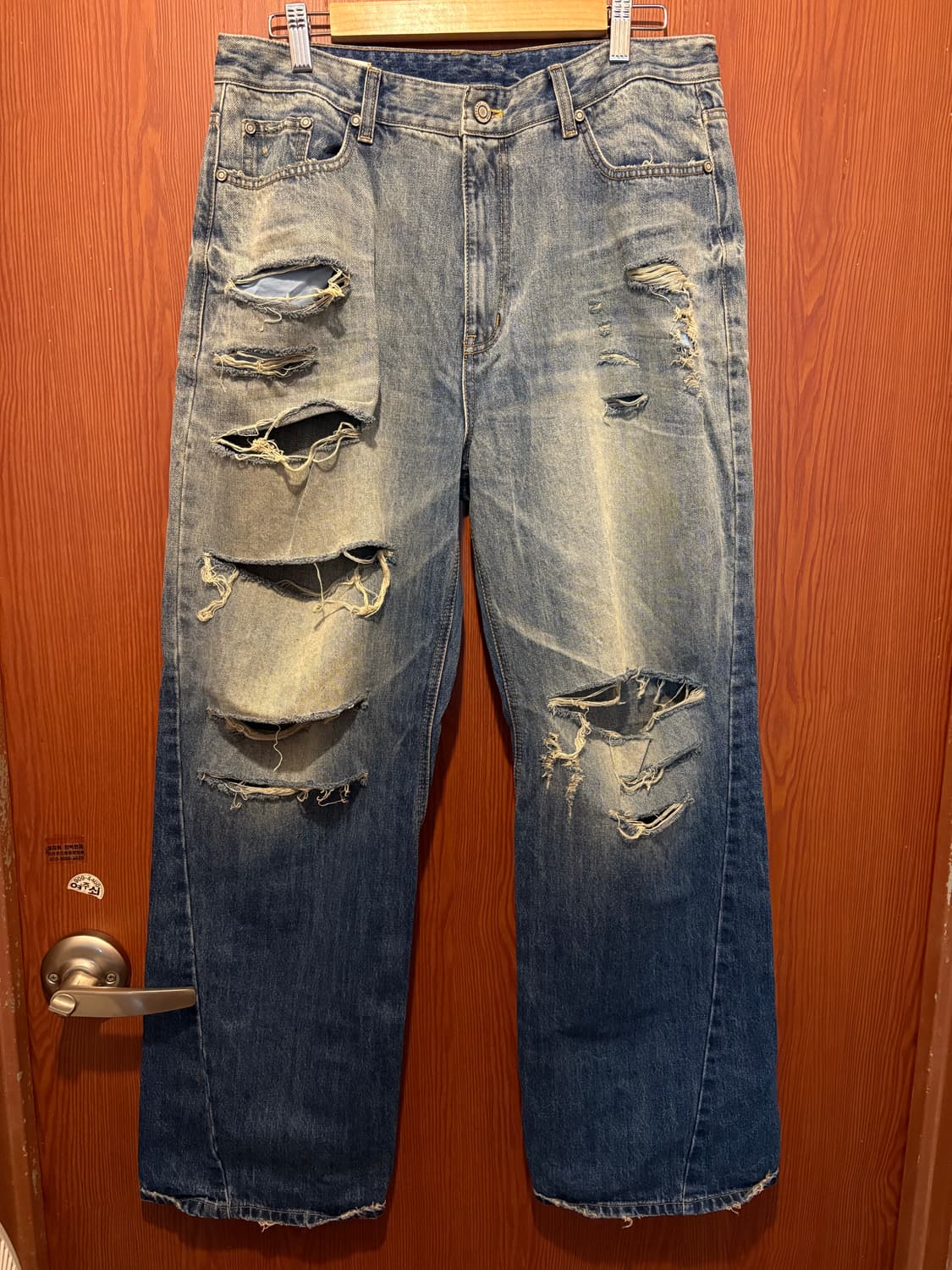 TAKEASY 머큐리 트위스트 데님팬츠 상품이미지2