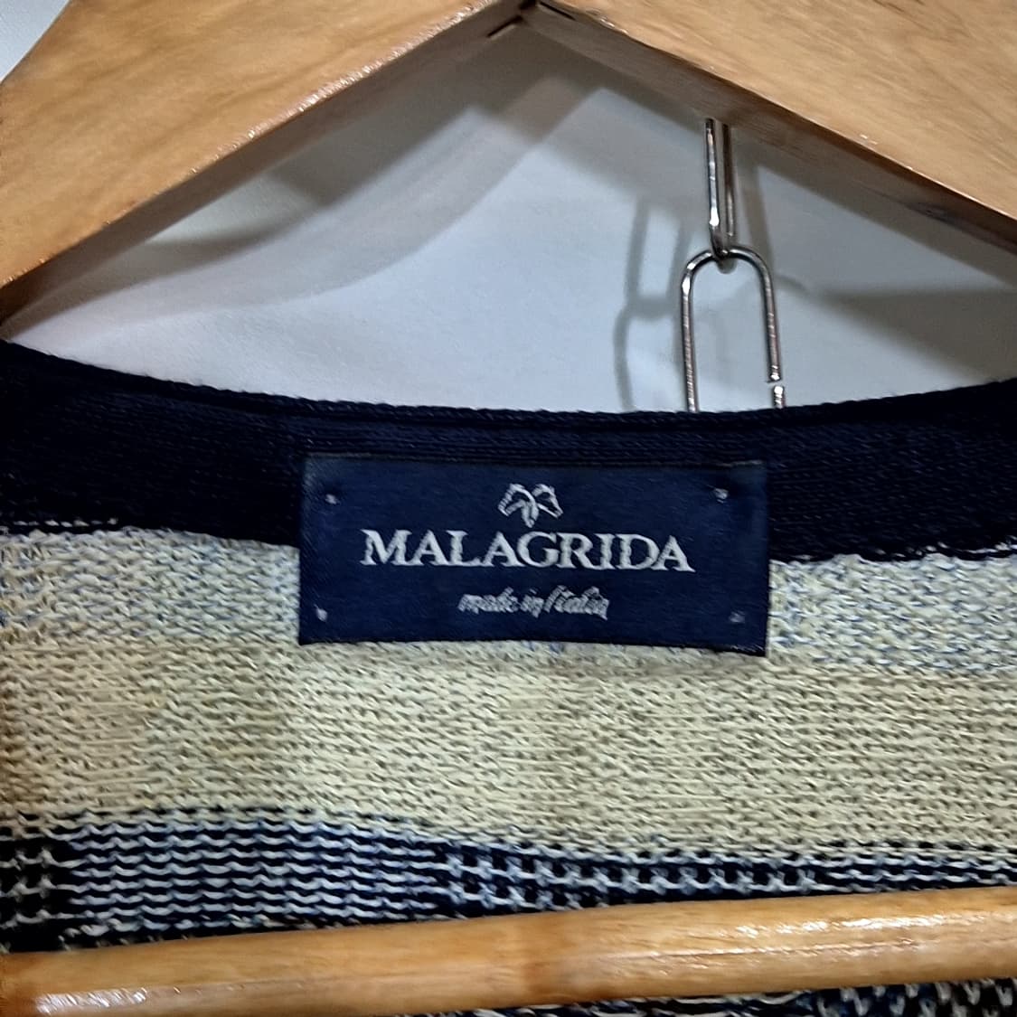 Malagrida 패턴 니트 조끼 상품이미지3