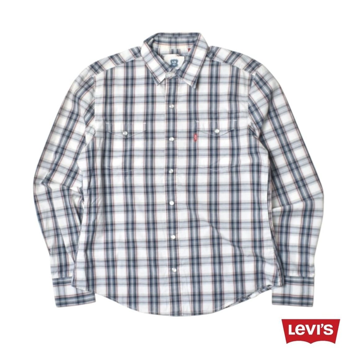 리바이스 웨스턴 체크 셔츠 남방 S N1199 상품이미지1
