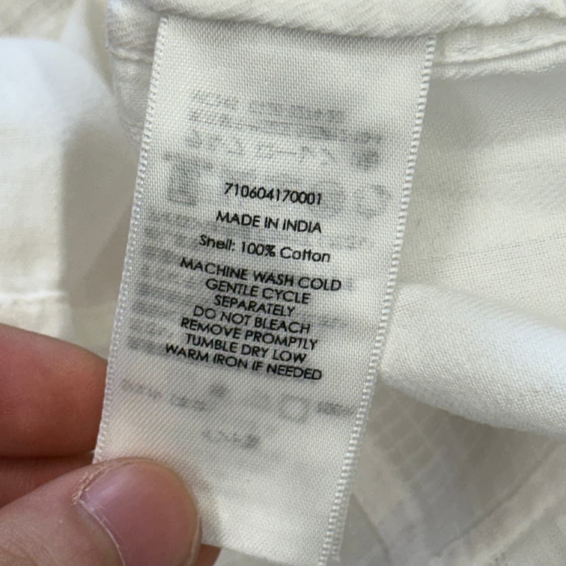 M 폴로랄프로렌 화이트 워크 반팔 셔츠 상품이미지5