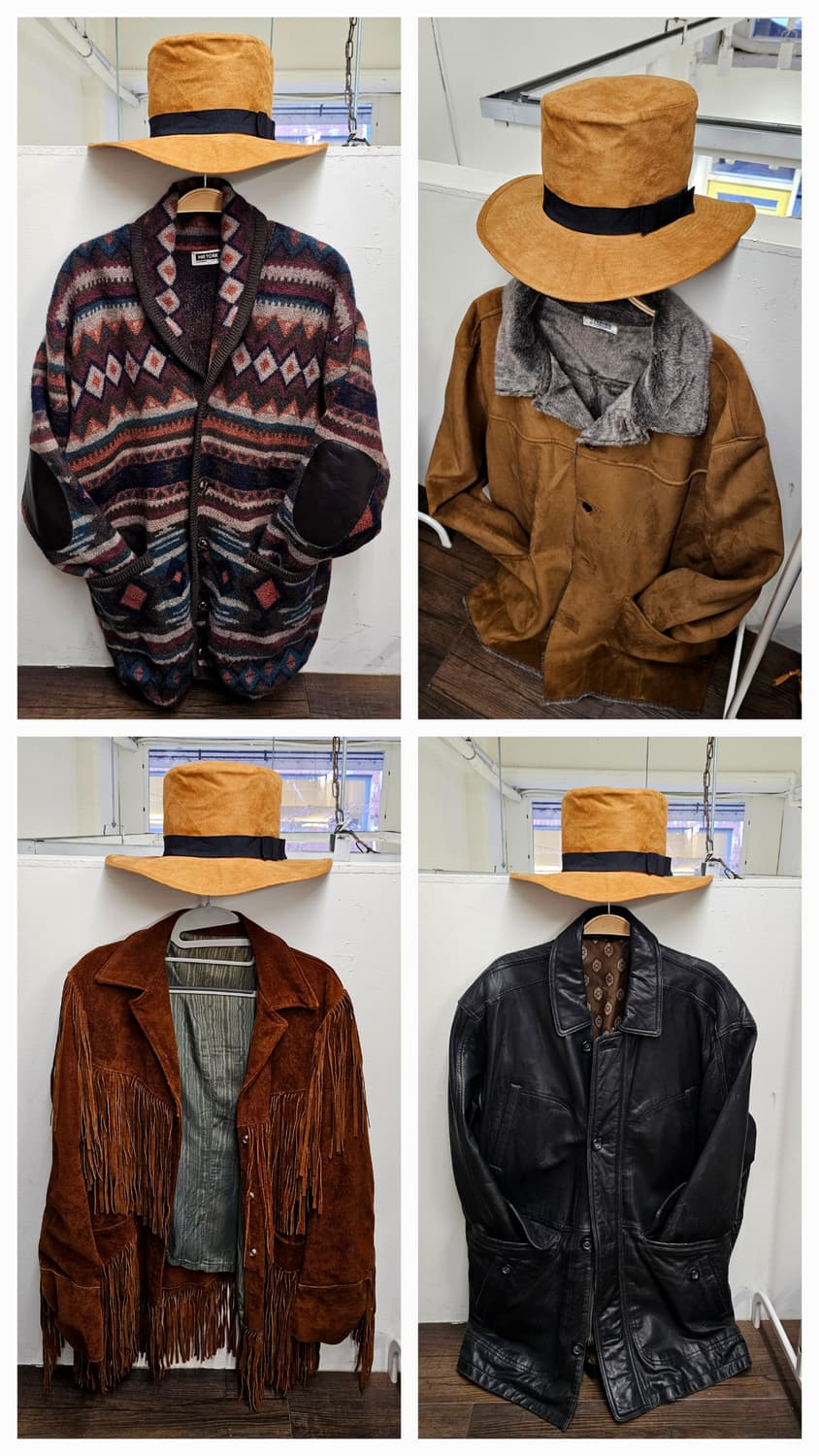 Japan 카라멜 하이크라운 카노티에 hat 상품이미지1