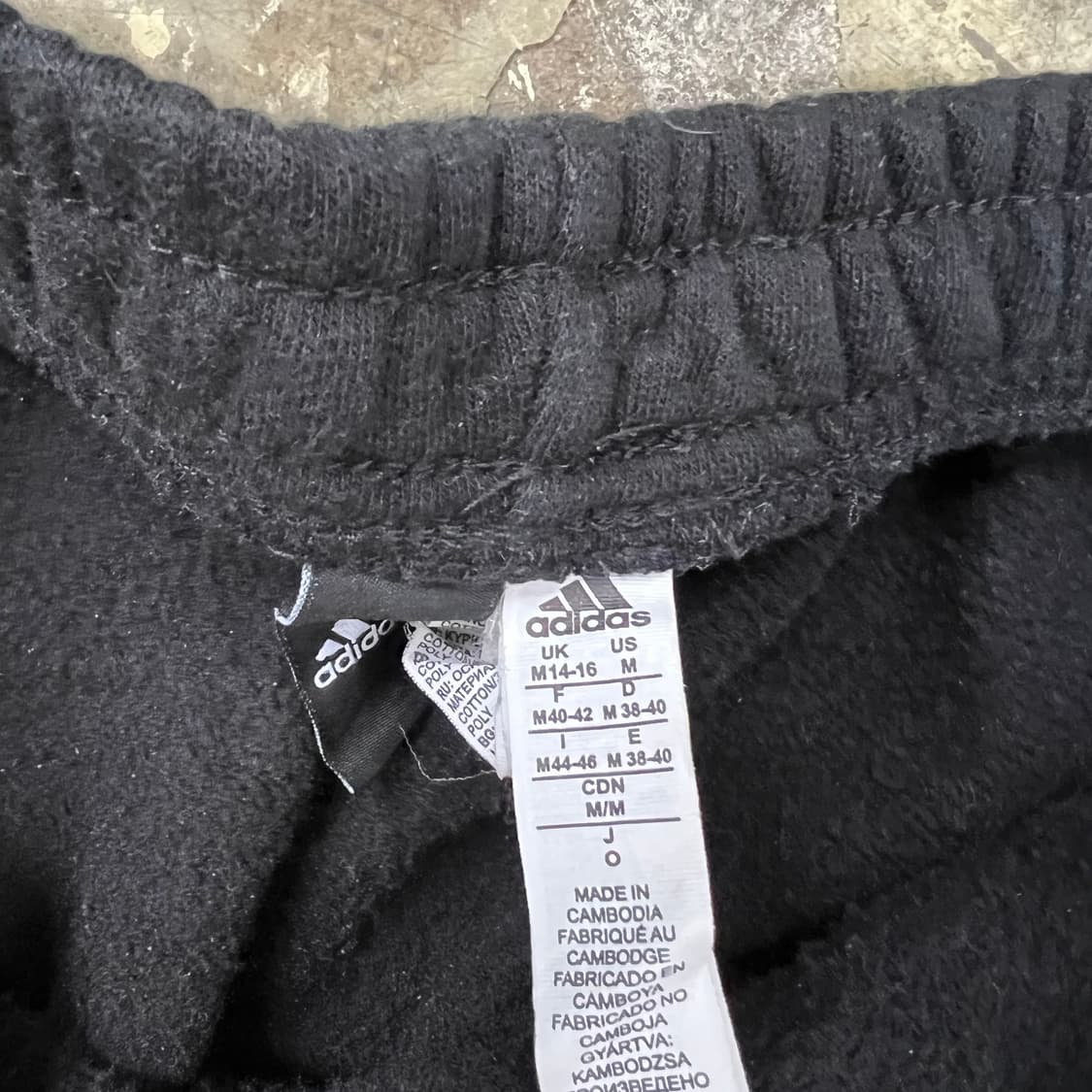 M) 아디다스 기모 트랙팬츠 트레이닝복 바지 상품이미지5
