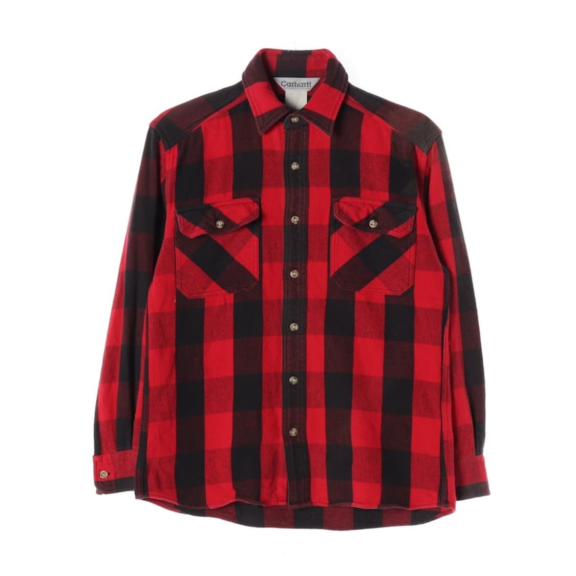 칼하트 버팔로 체크 플란넬 워크 셔츠 M 상품이미지1