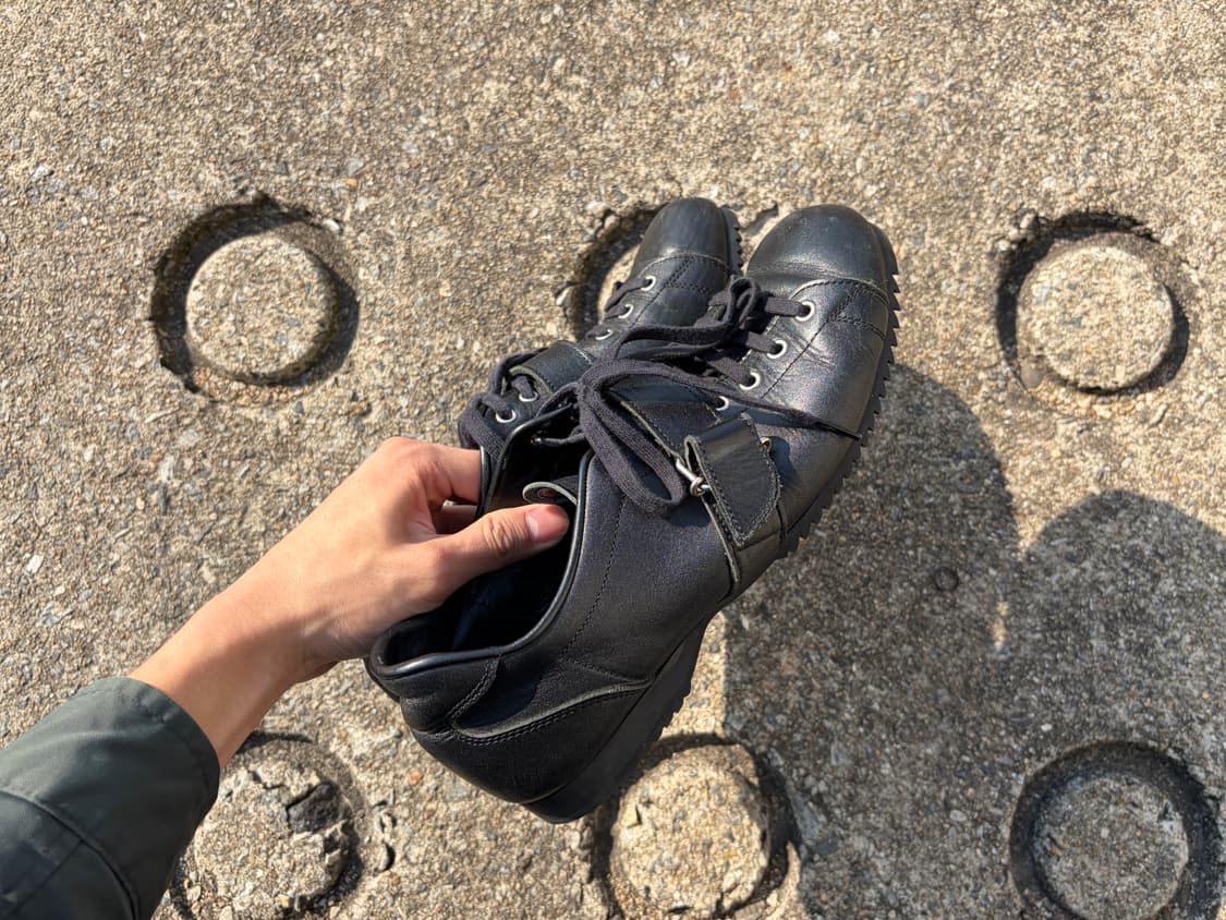 꼼데가르송 옴므 플러스 스트랩 레더 슈즈  상품이미지4