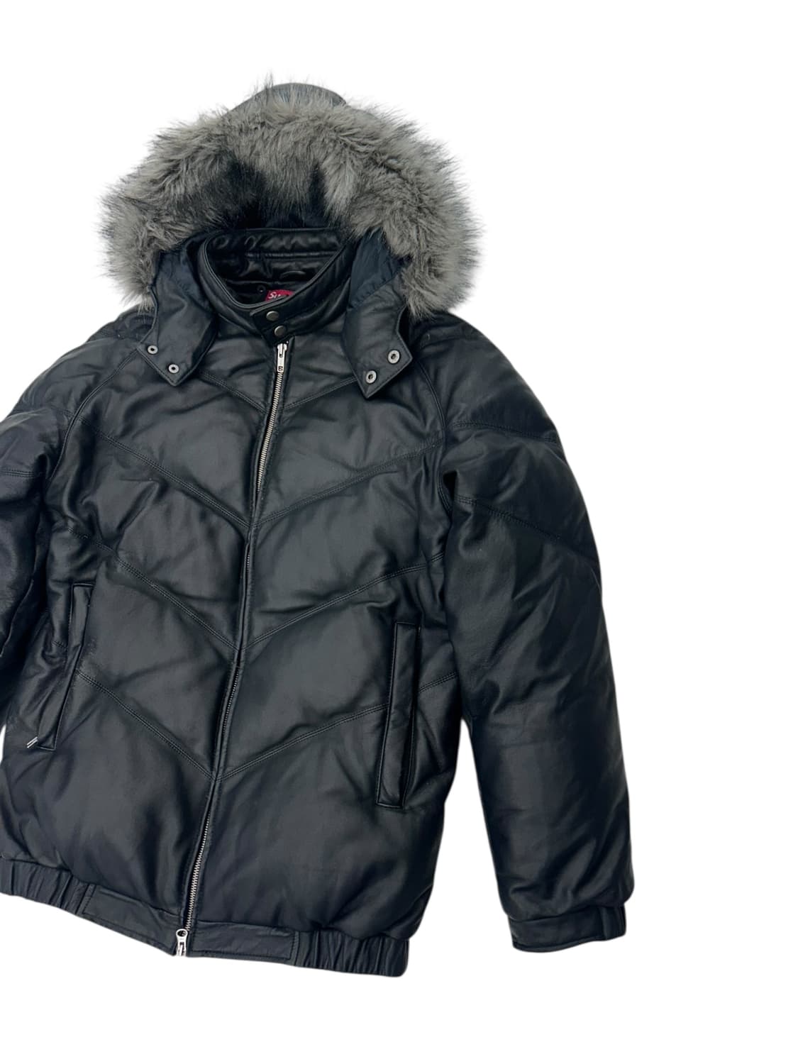 슈프림 05AW 레더 다운 패딩 자켓 상품이미지2