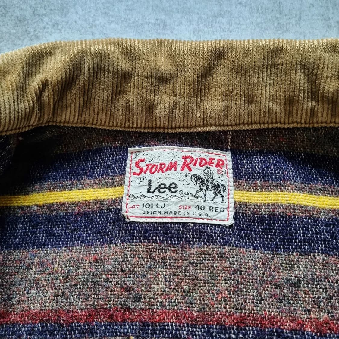 60s USA Lee 101lj Storm Rider Denim Jkt 상품이미지7