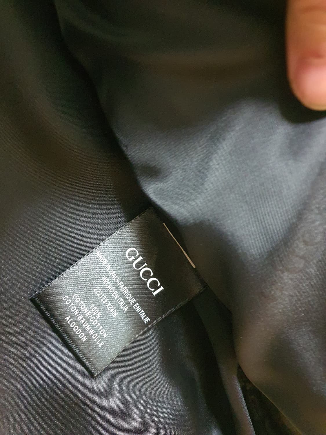 구찌 클래식 봄버 자켓  상품이미지8