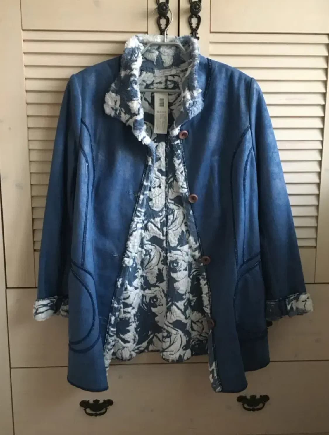 일본 빈티지 무스탕 코트 자켓 피조물 럽캔빈티지 오리엔탈 갸루 시부야 상품이미지1