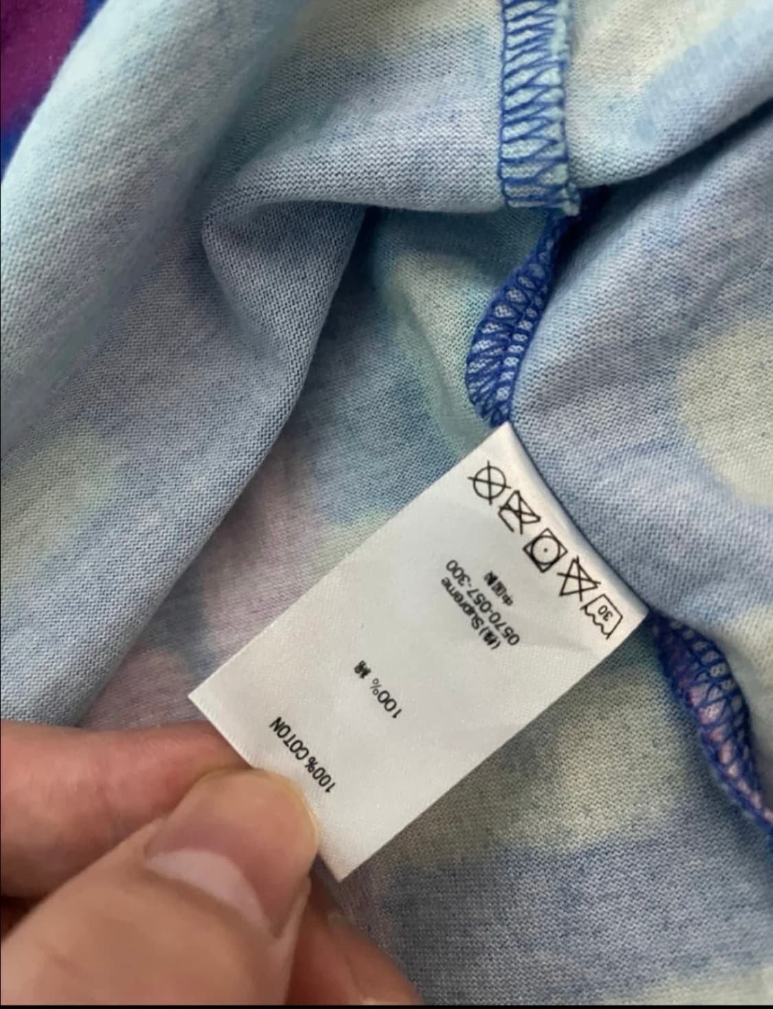 ‼️급처분‼️슈프림 S/S18 Letters LS Top 로얄 M 롱슬리 상품이미지5