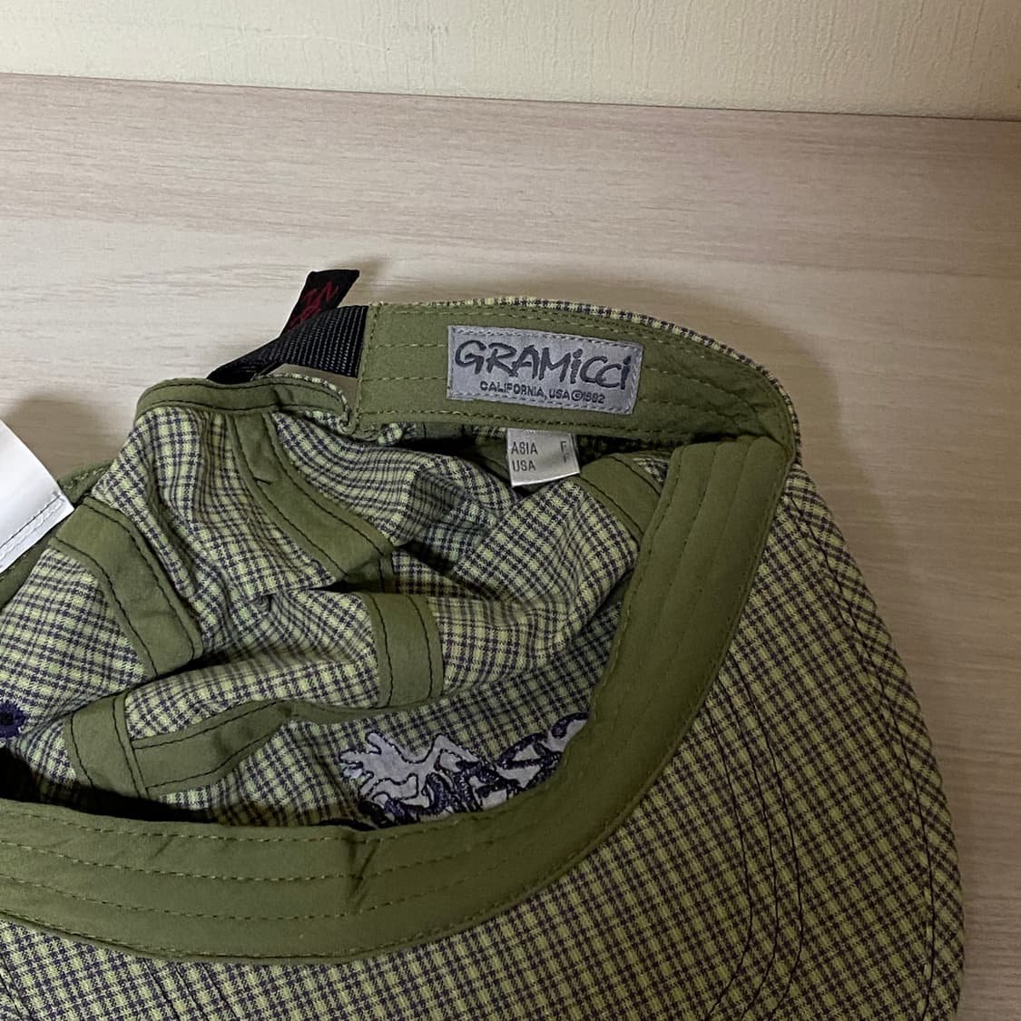 그라미치 체커드 롱 빌 캡 상품이미지4