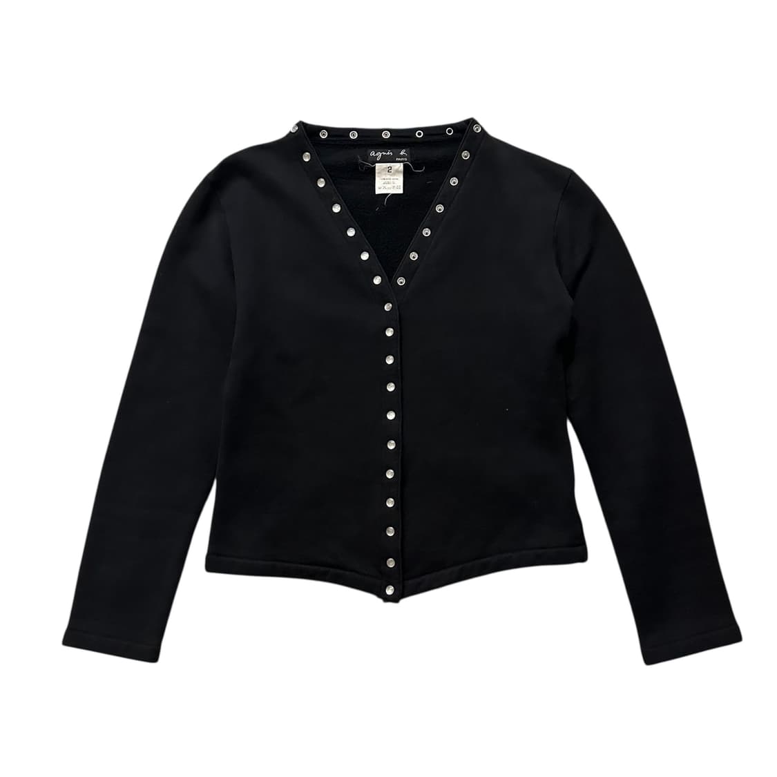 90s 아네스베 agnes b 코튼 가디건 상품이미지1