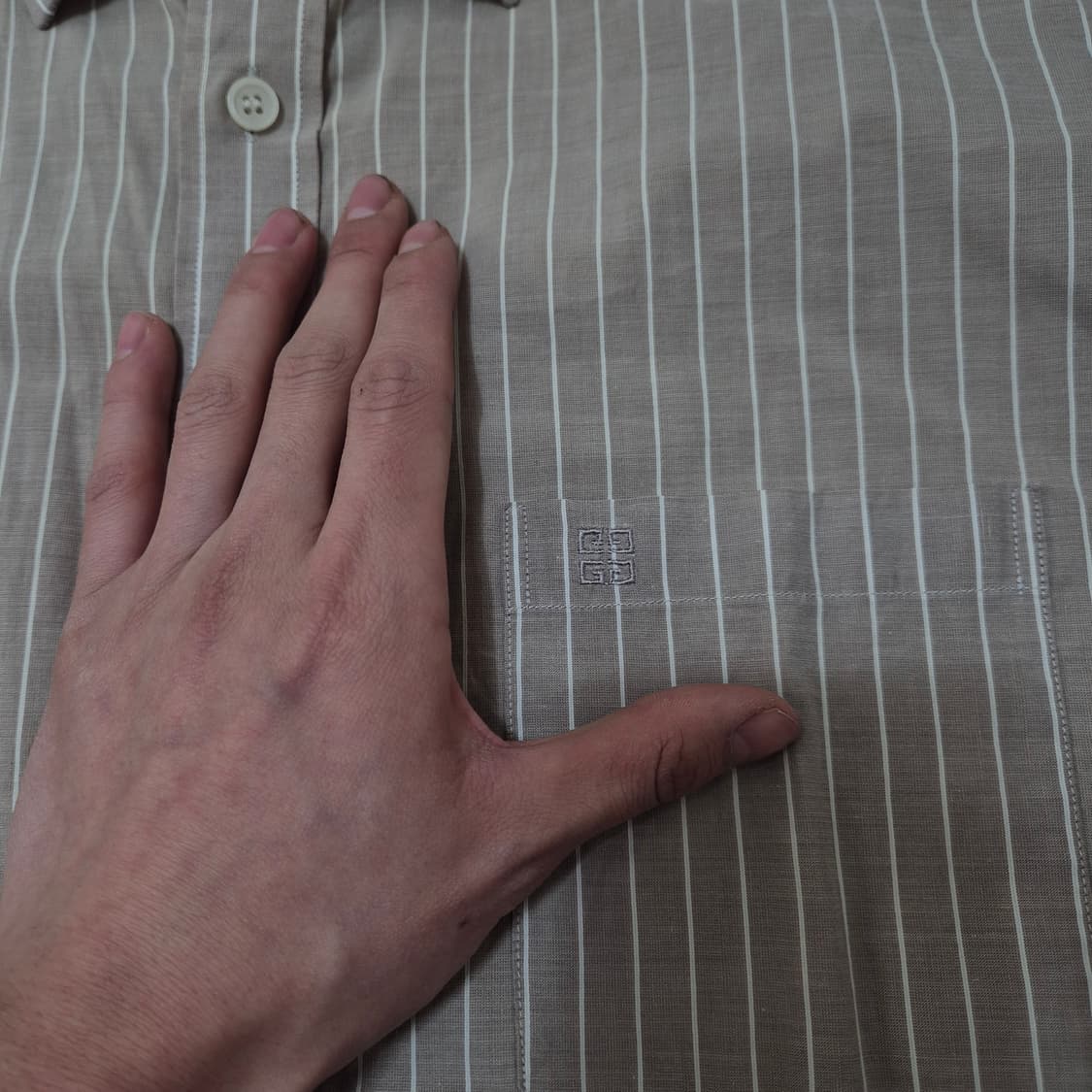 GIVENCHY 지방시 스트라이프 셔츠 XL(105) 상품이미지4