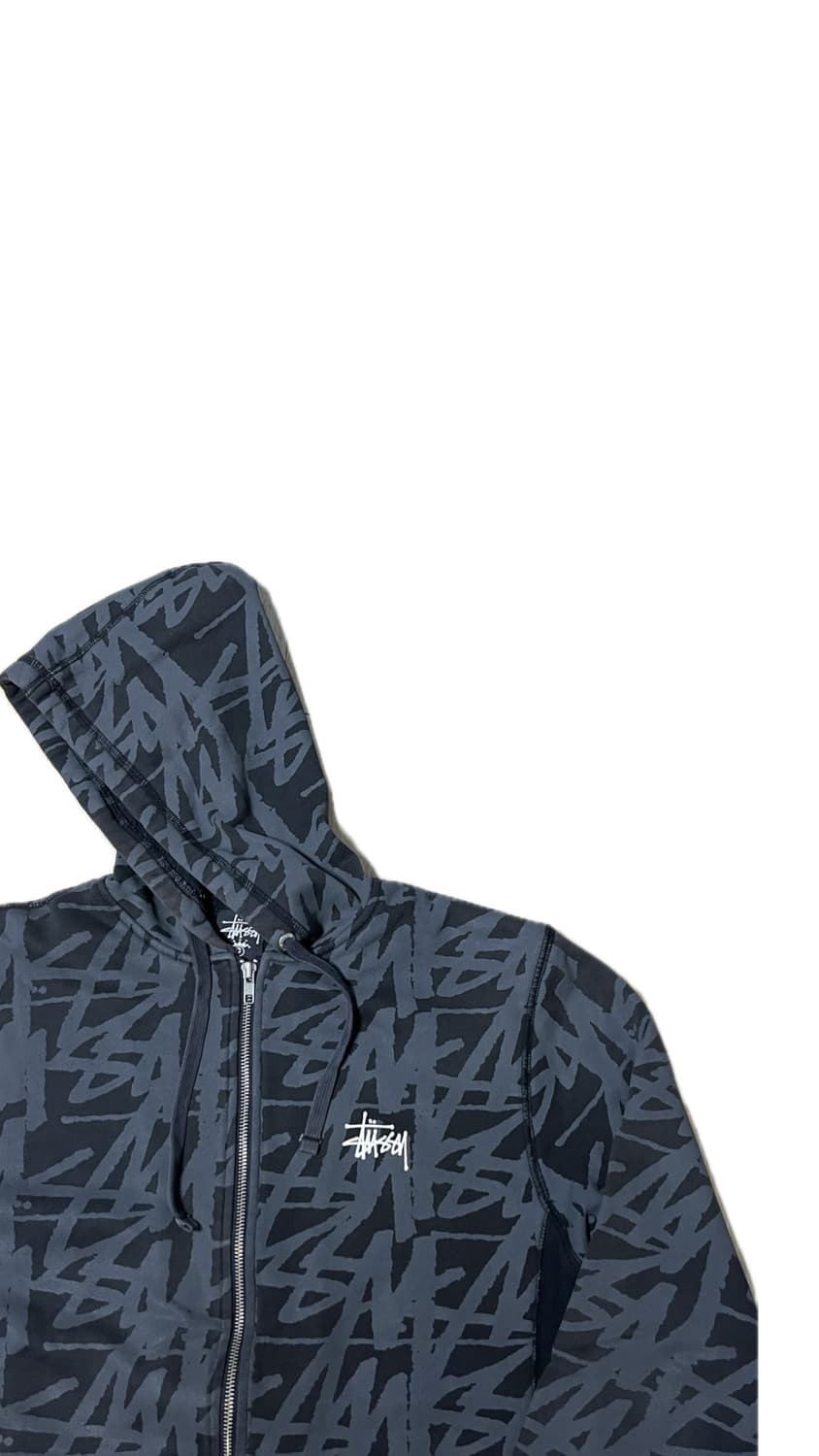 Stussy 스투시 멀티로고 후드집업 상품이미지4