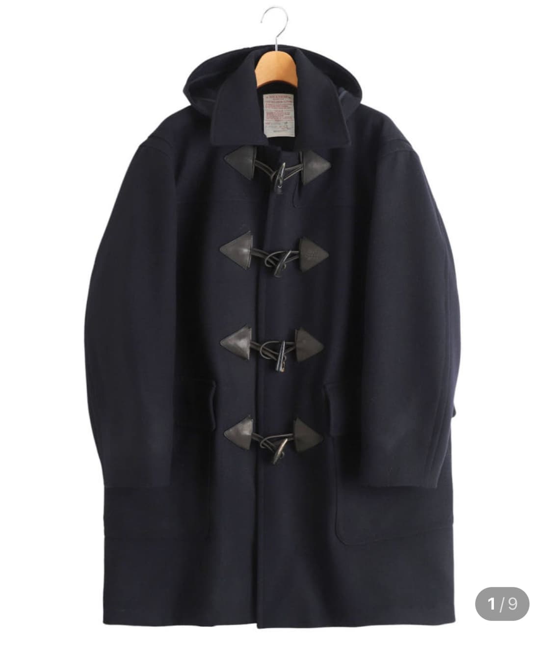 나이스네스 R.WETTON 호스 라이딩 멜튼 더플코트 상품이미지2