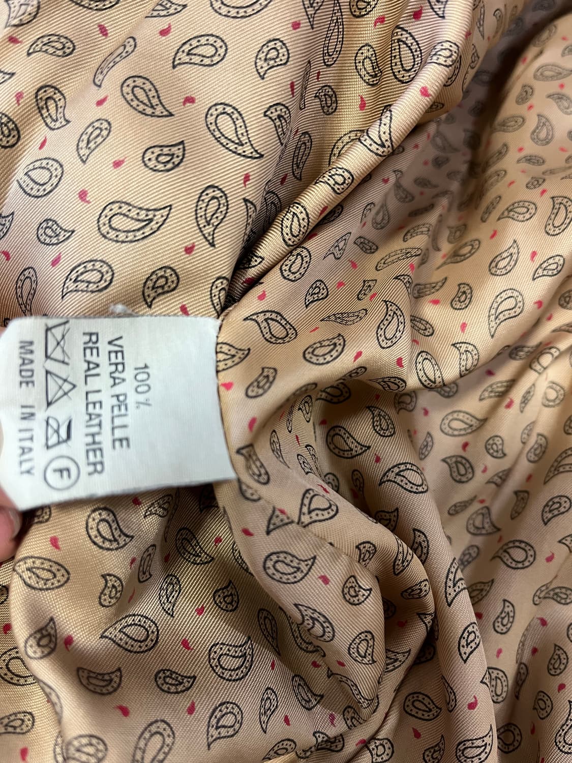 이태리 양가죽 빈티지 봄버 XL 상품이미지10