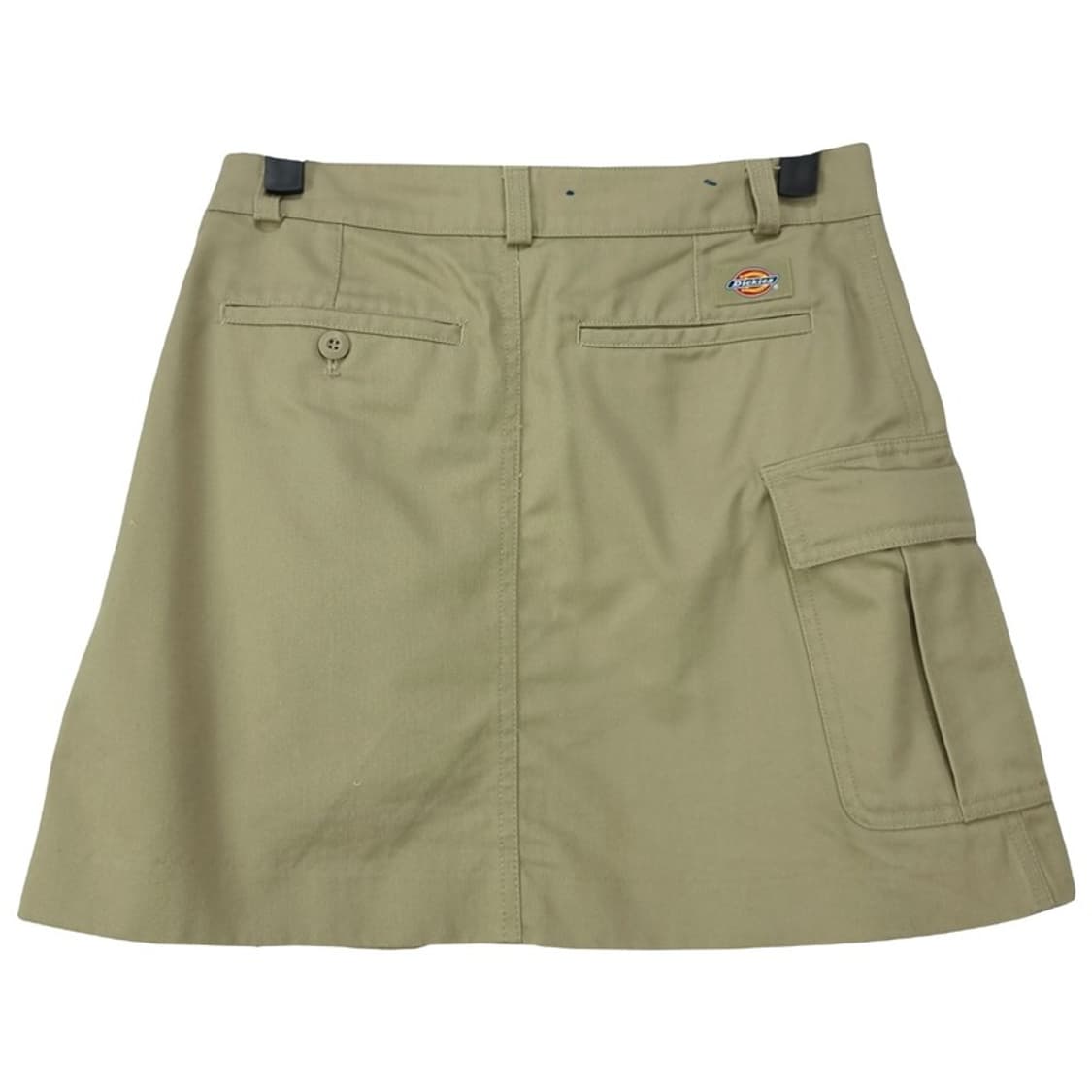 [디키즈] 로우라이즈 카고 포켓 플리츠 미니스커트 베이지 M19833 상품이미지3