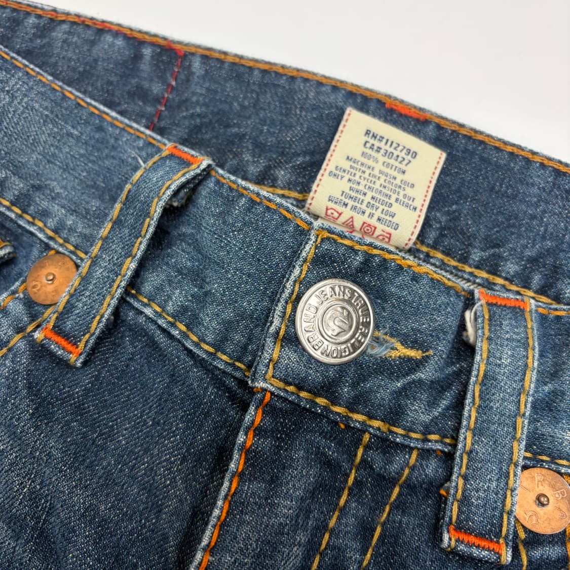 트루릴리젼 리키 빅티 데님팬츠 33 상품이미지8