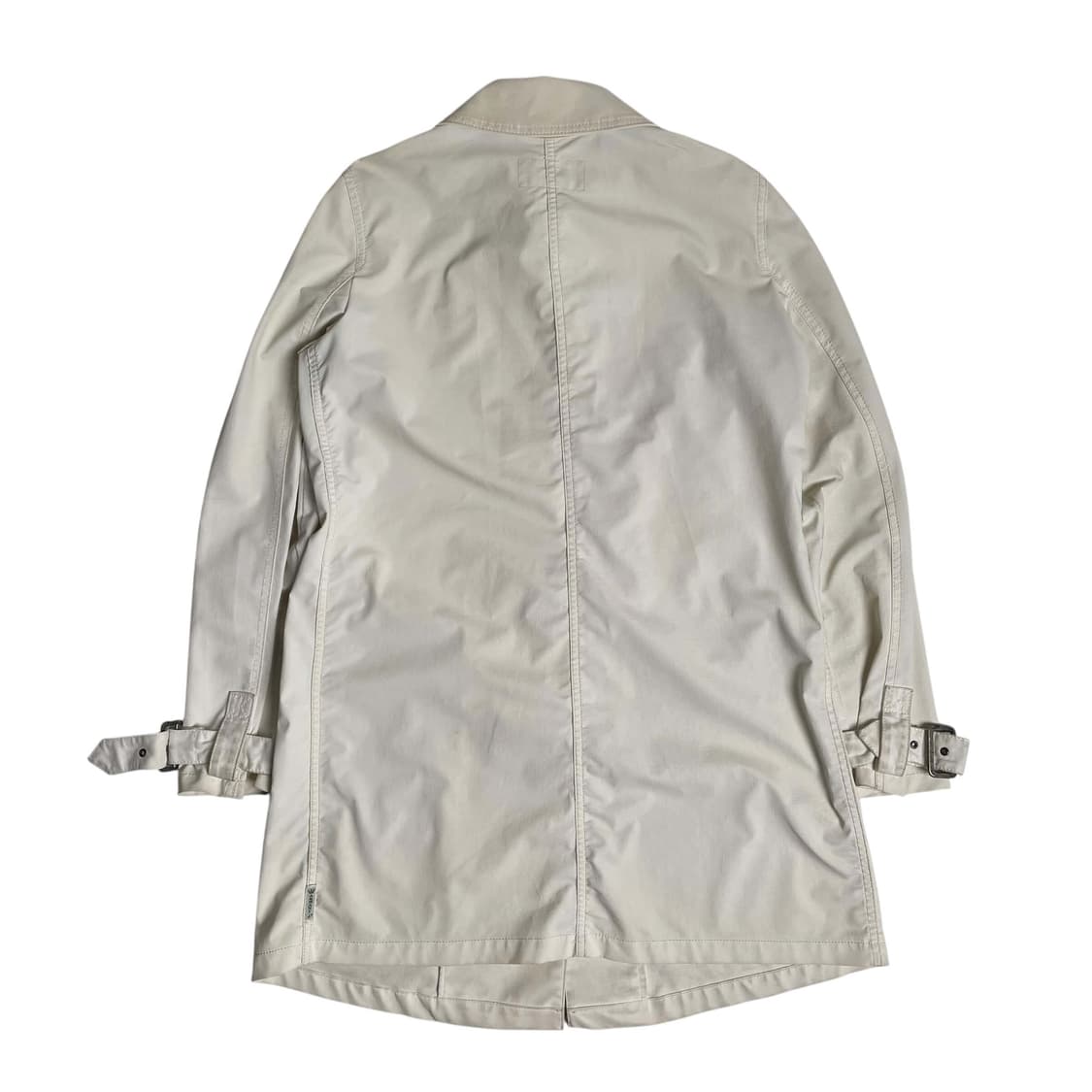 00s armani jeans 아일렛 일자후드 pvc 코트 (italy) 상품이미지6