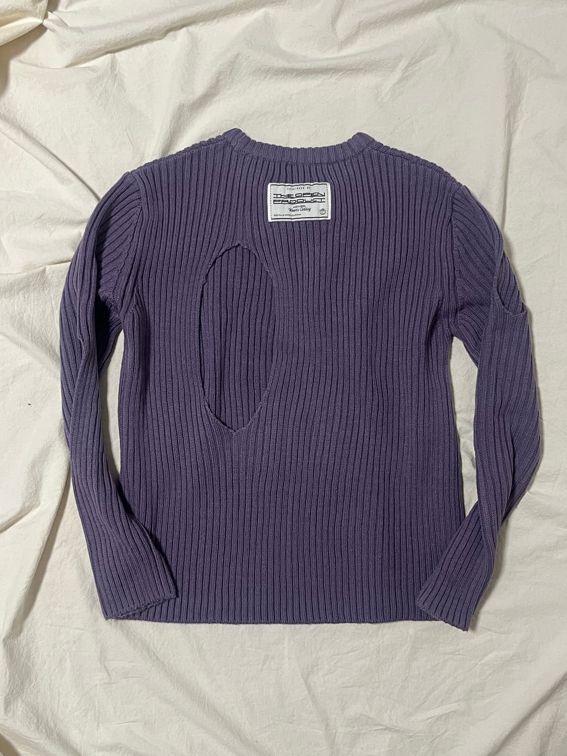 더오픈프로덕트 컷아웃 니트 상품이미지3