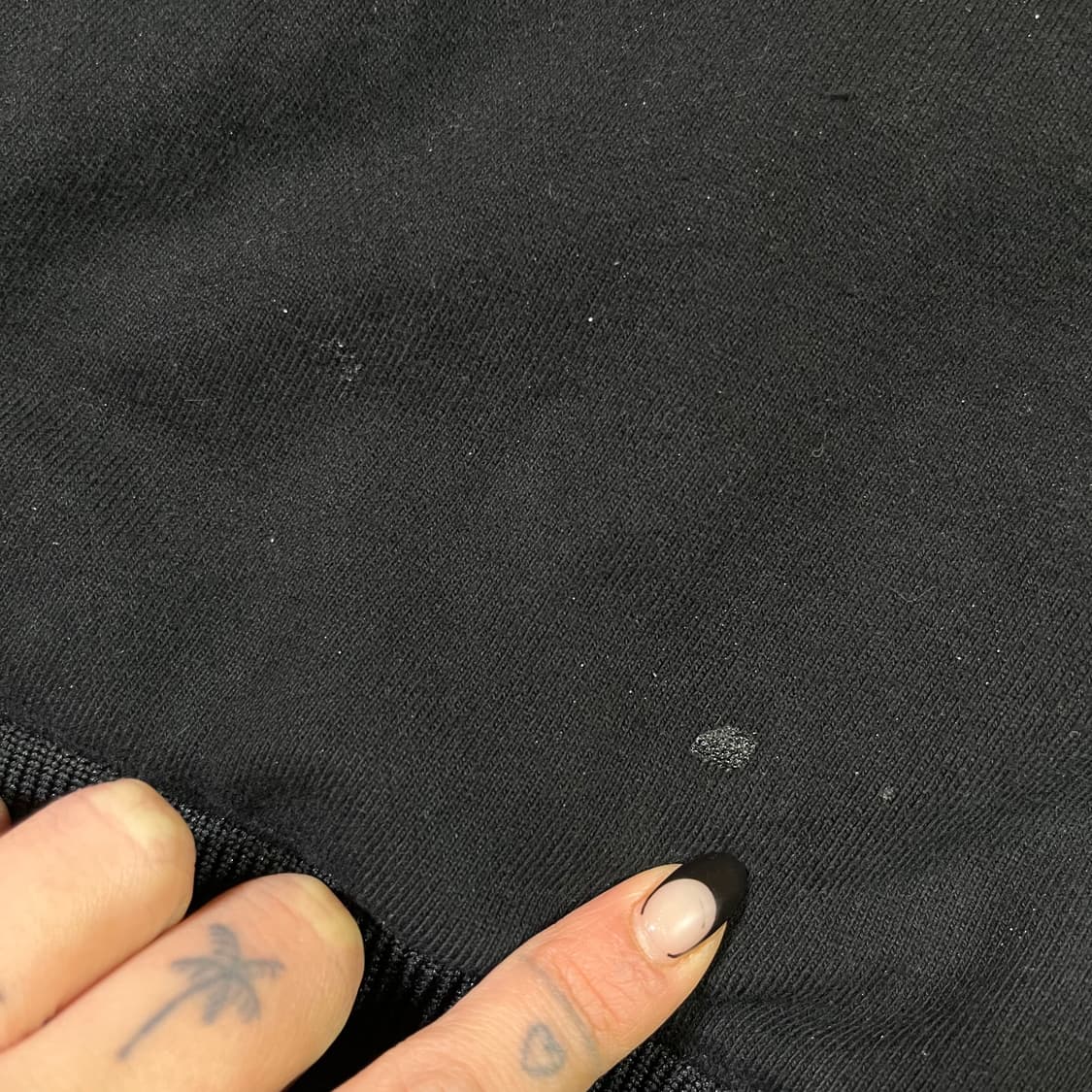 솔리드 옴므 빅로고 레드 패치 스웻 맨투맨 상품이미지7