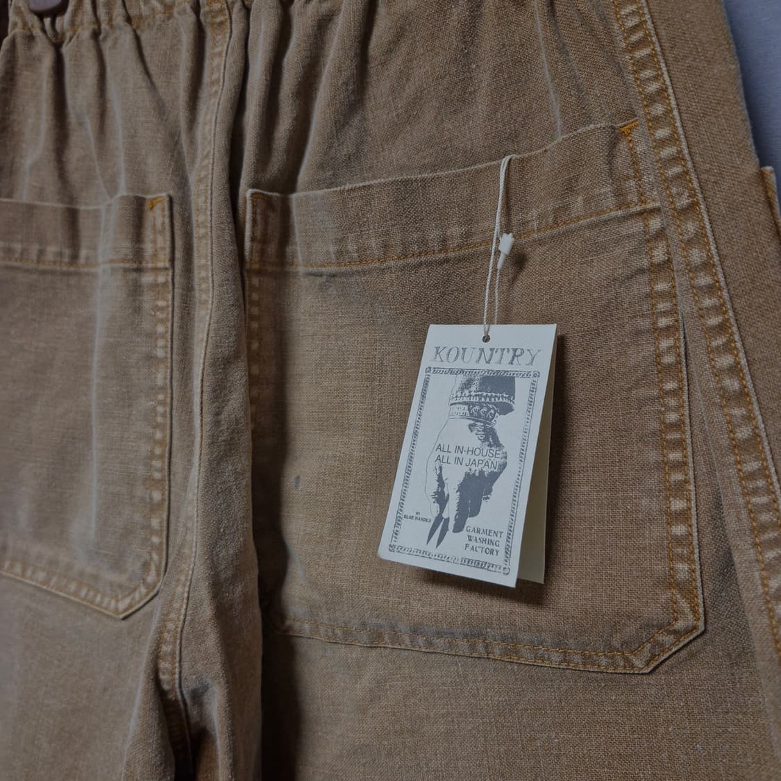 캐피탈 캔버스 쇼츠 바나나 패치 상품이미지9