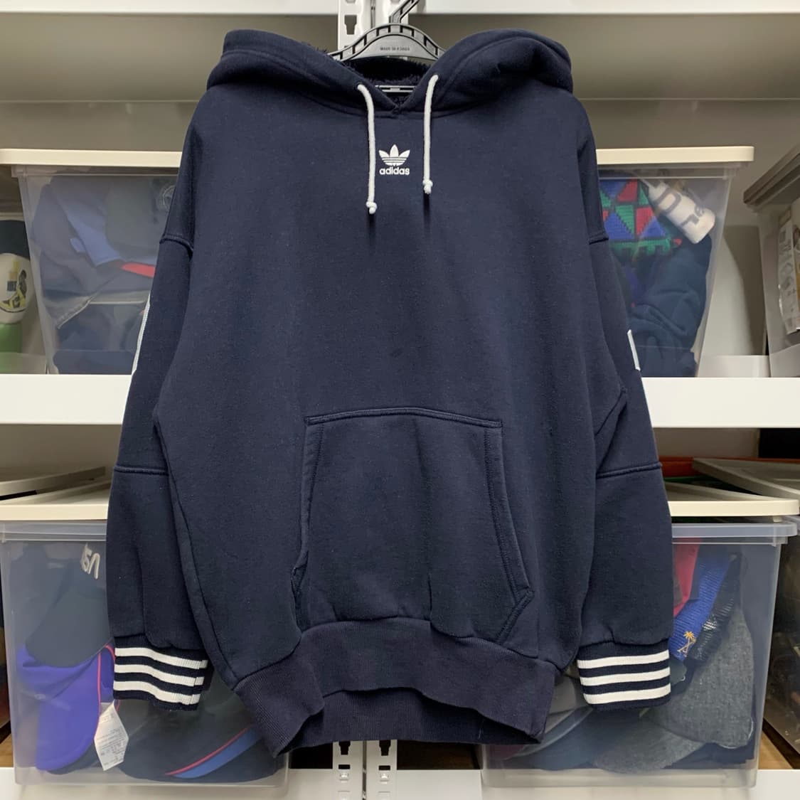 [S] 아디다스 리플렉티브 스펠아웃 후디 상품이미지2