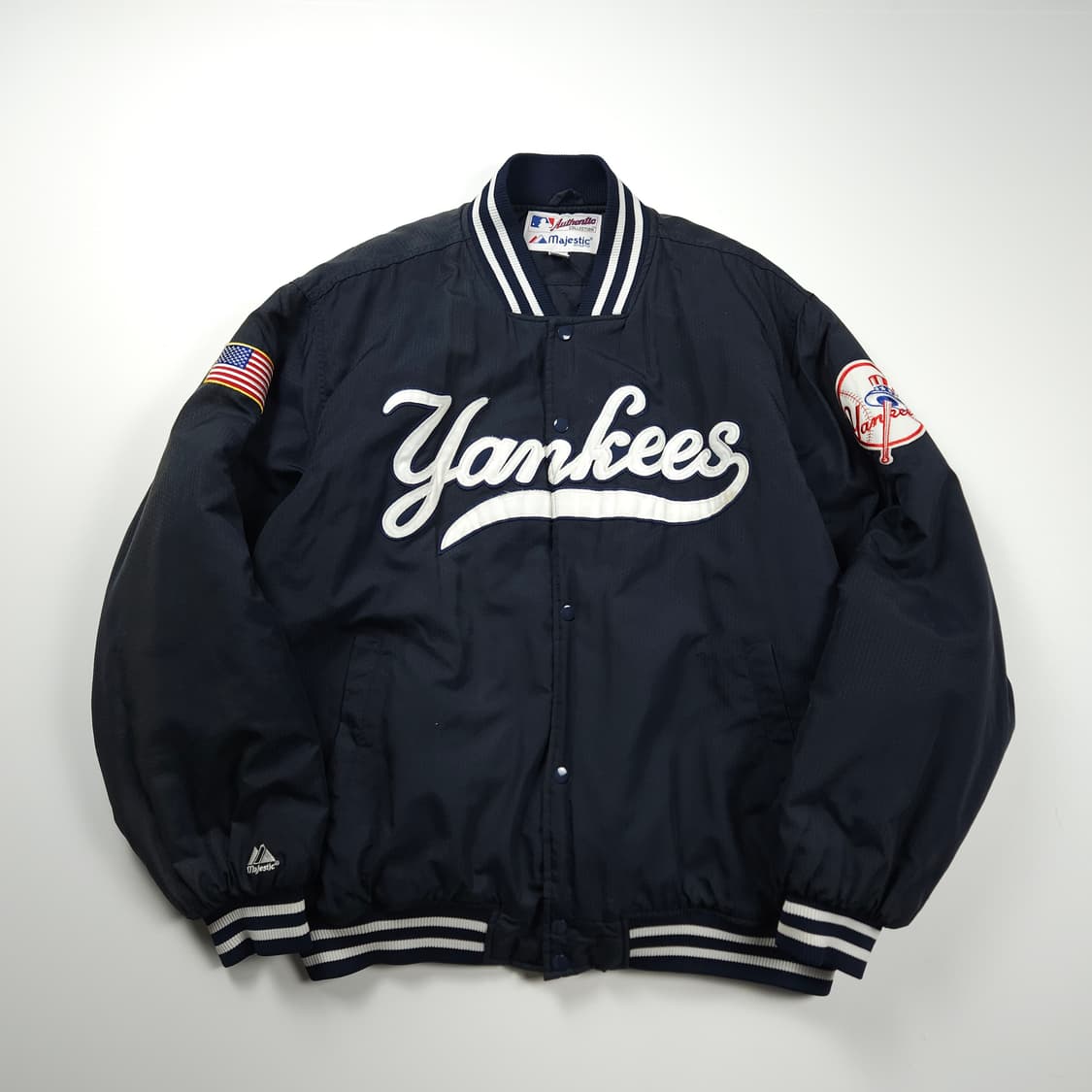 마제스틱 뉴욕 양키스 빅로고 바시티 자켓 (XXL) 상품이미지1