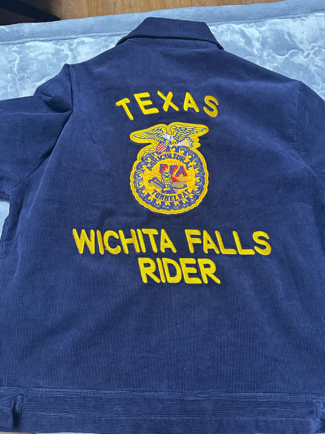 빈티지 Ffa texas 트러커 자켓 L 상품이미지4