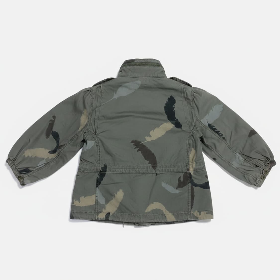 캐피탈 페더 카모플라주 후드 자켓 (XS 여성용) 상품이미지3