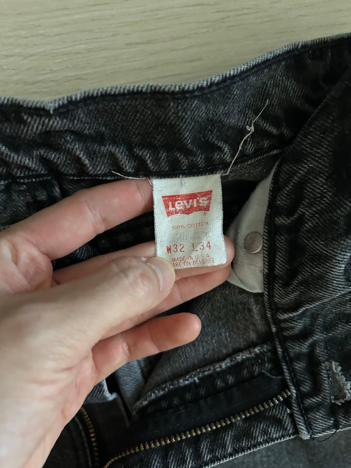 빈티지 리바이스 517 흑청 usa 상품이미지2