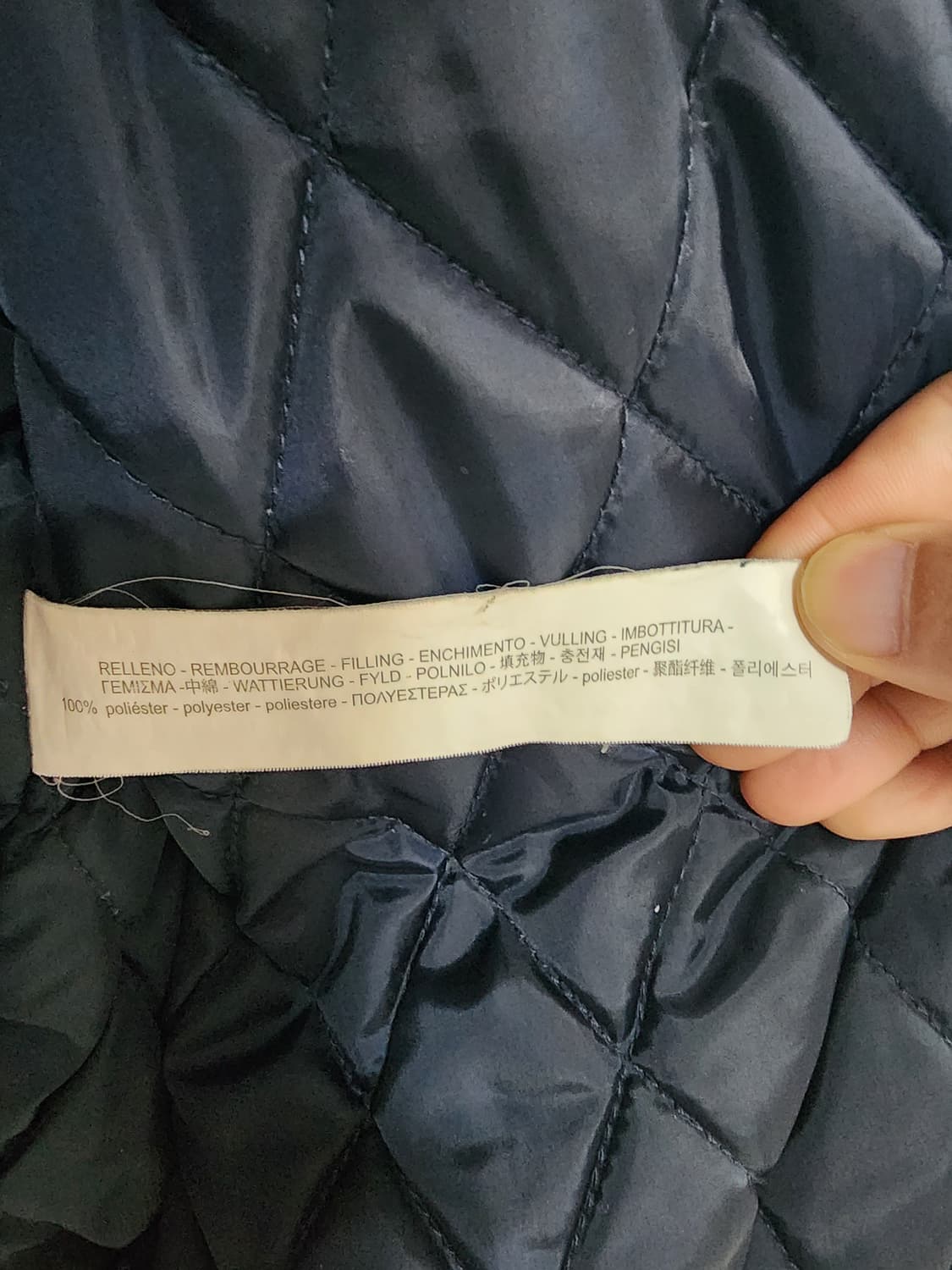 ZARA 자라 누빔 자켓 봄버 스타일 점퍼 US L사이즈(100~105) 상품이미지6