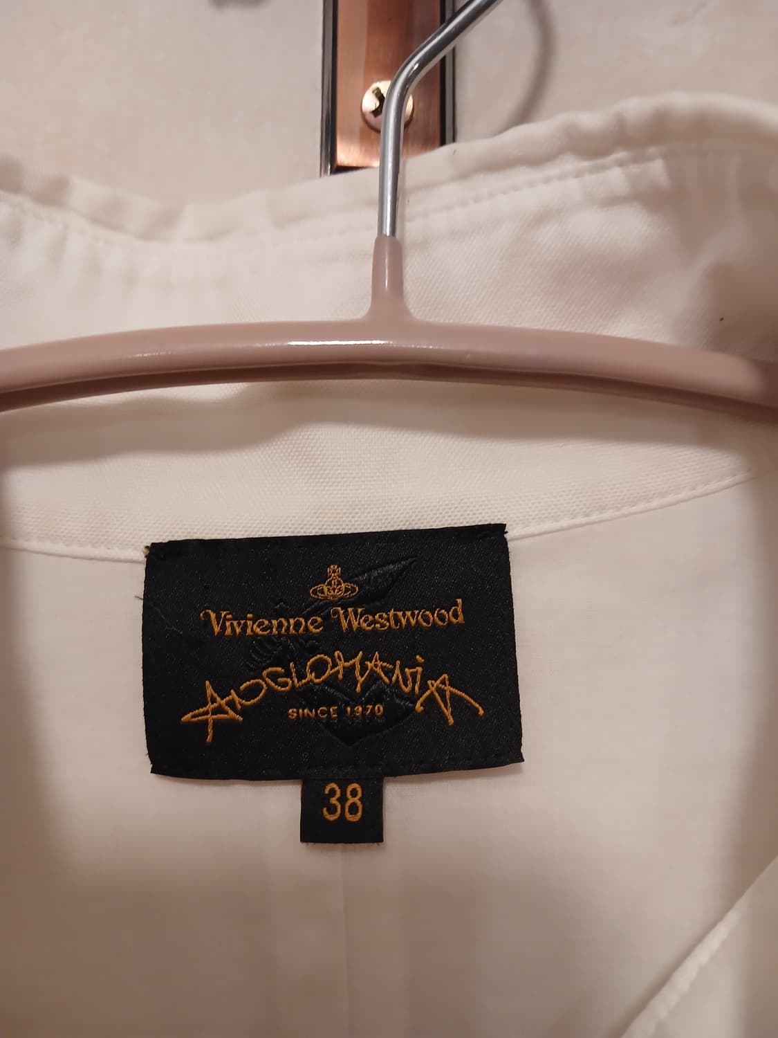 비비안웨스트우드 정품 여성 셔츠형 원피스 38 사이즈 상품이미지2