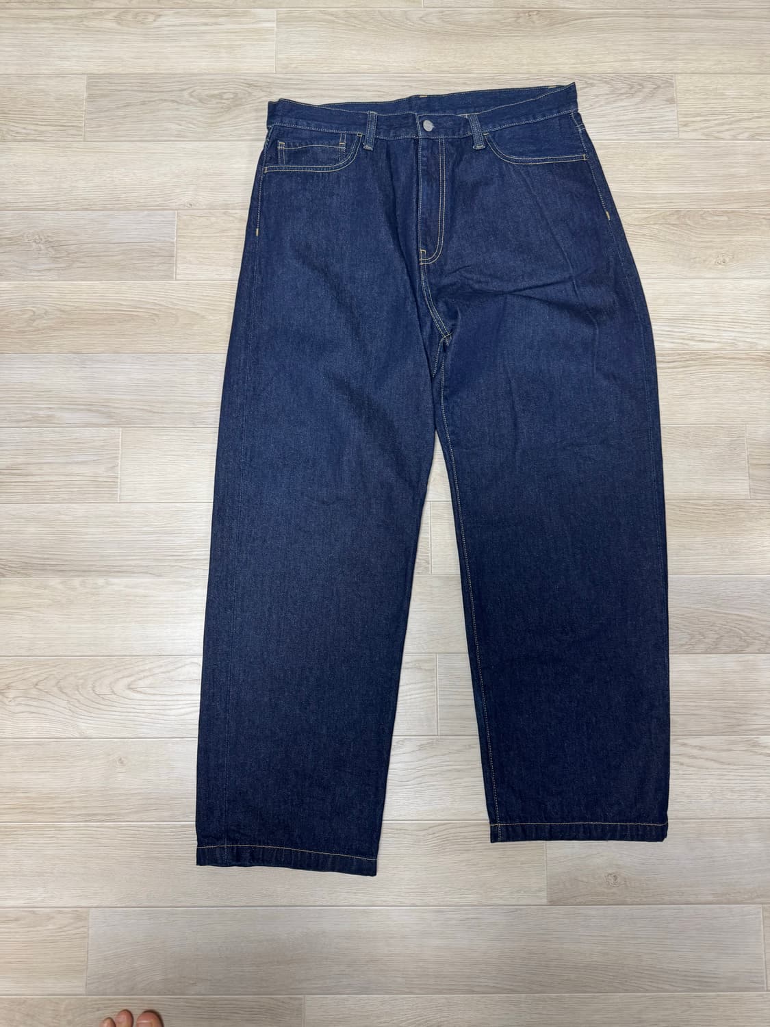 [36] 칼하트wip 랜든팬츠 블루 린스드 상품이미지2