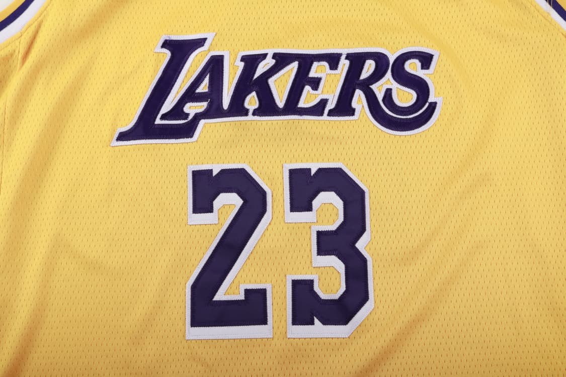 [XL] 나이키 NBA LA레이커스 르브론 제임스 스윙맨 져지 상품이미지5